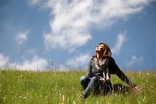 Taking Rest, fresh air and sun shine during fasting