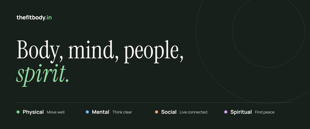 The Fit Body – Physical, Mental, Social, Spiritual