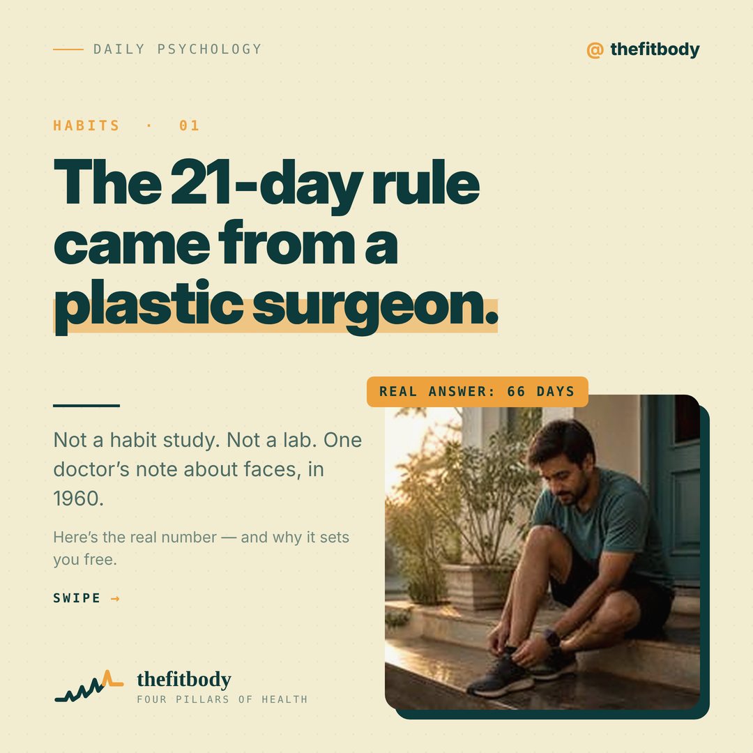 The 21-Day Habit Rule Is a Myth: It Takes 66 Days, Give or Take psy habits 1