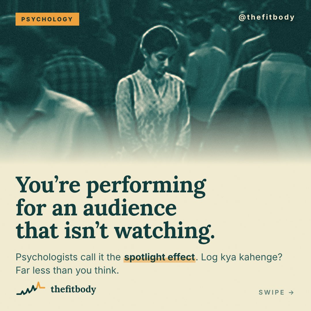 Log Kya Kahenge? The Spotlight Effect Says: Far Less Than You Think psy spotlight effect 1