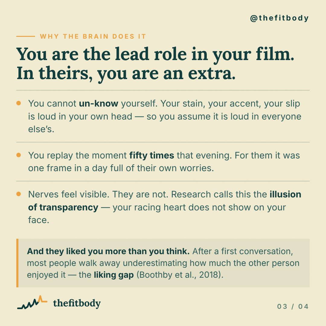 Log Kya Kahenge? The Spotlight Effect Says: Far Less Than You Think Log Kya Kahenge? The Spotlight Effect Says: Far Less Than You Think: slide 3, You are the lead in your film; in theirs, an extra